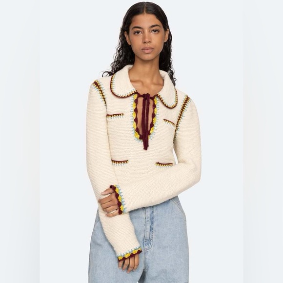 NWT $425 Sea NY Evan Knit Sweater - Picture 2 of 8